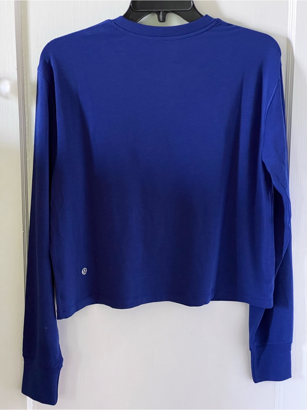 lululemon athletica Wordmark Long-Sleeve Jersey Training Top, 6, Clubhouse Blue - Picture 6 of 7